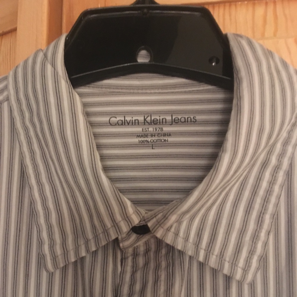 Calvin Klein, Button Down, Size L